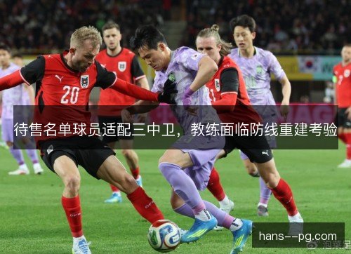待售名单球员适配三中卫，教练面临防线重建考验